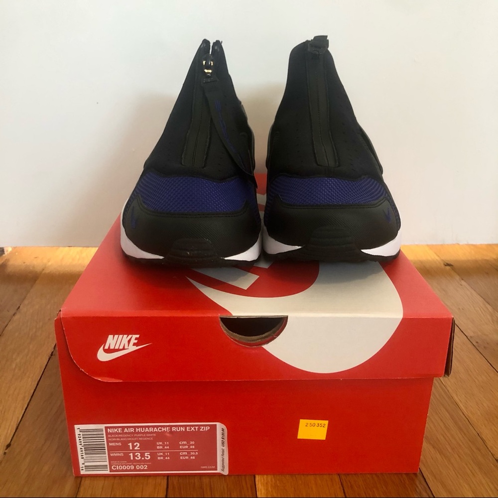 BNIB Men’s Nike Air Huarache Run EXT ZIP- size 12 - Picture 3 of 9